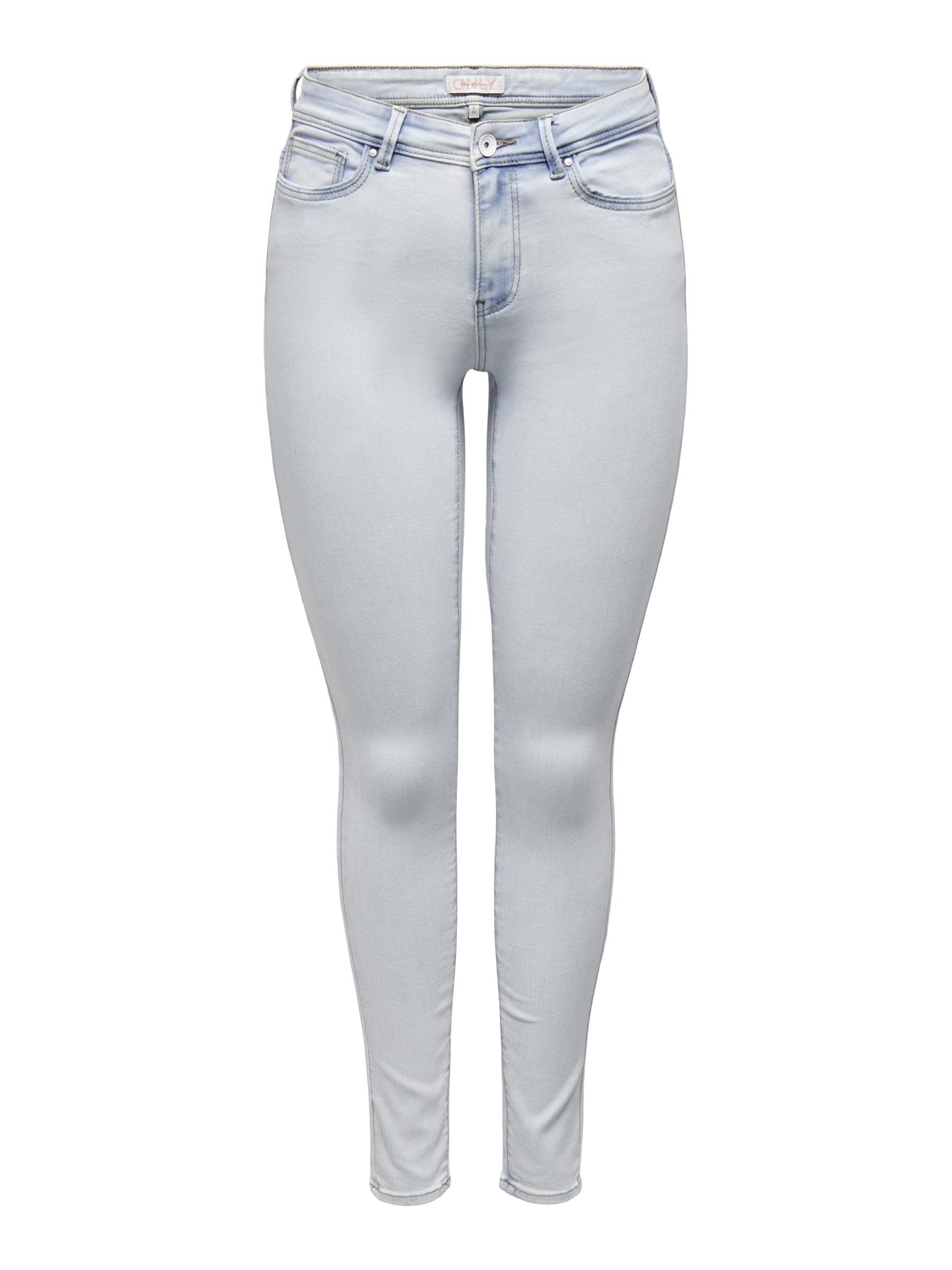ONLY Female Skinny Jeans ONLWAUW Mittlere Taille Skinny Fit Jeans