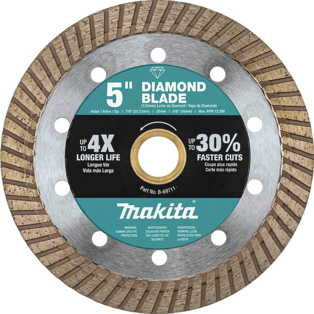 Makita B-69711 Diamantklinge, Turbo, 12,7 cm