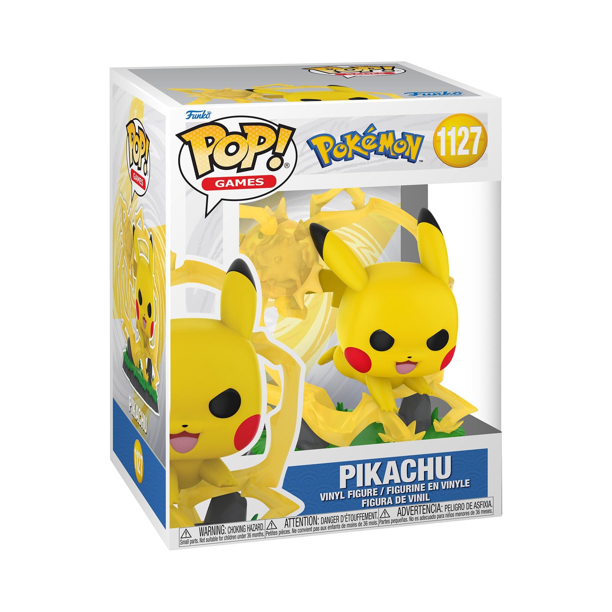 Funko Pop! Premium: Pokemon - Pikachu - Vinyl-Sammelfigur - Geschenkidee - Offizielle Handelswaren - Spielzeug Für Kinder und Erwachsene - Video Games Fans - Modellfigur Für Sammler und Display