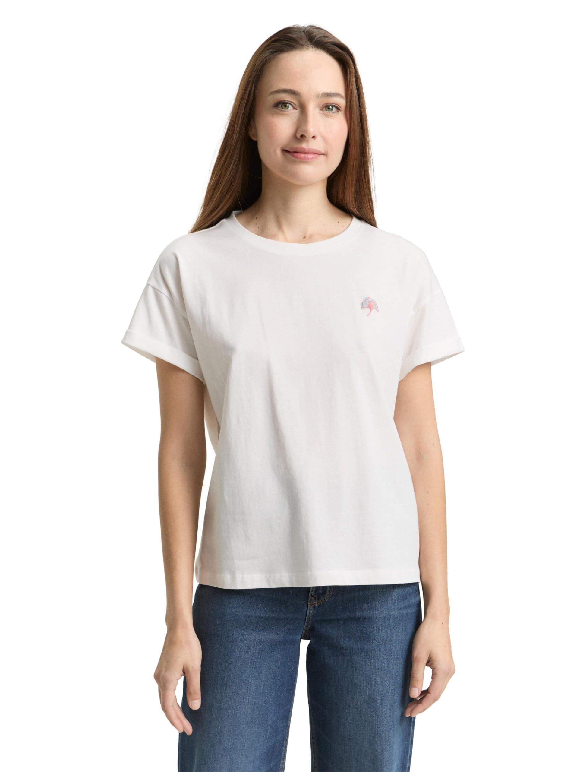 TOM TAILOR Damen Basic T-Shirt
