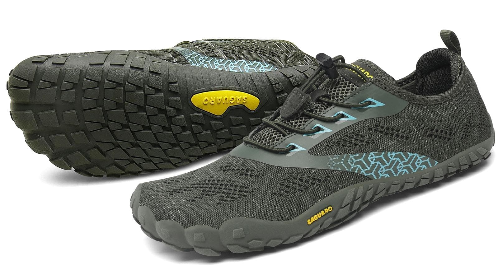 SAGUARO Barefoot Zapatillas de Trail Running Minimalistas Zapatillas de Deporte Exterior Interior Zapatos de Deportes Acuaticos,Unisex-Adulto