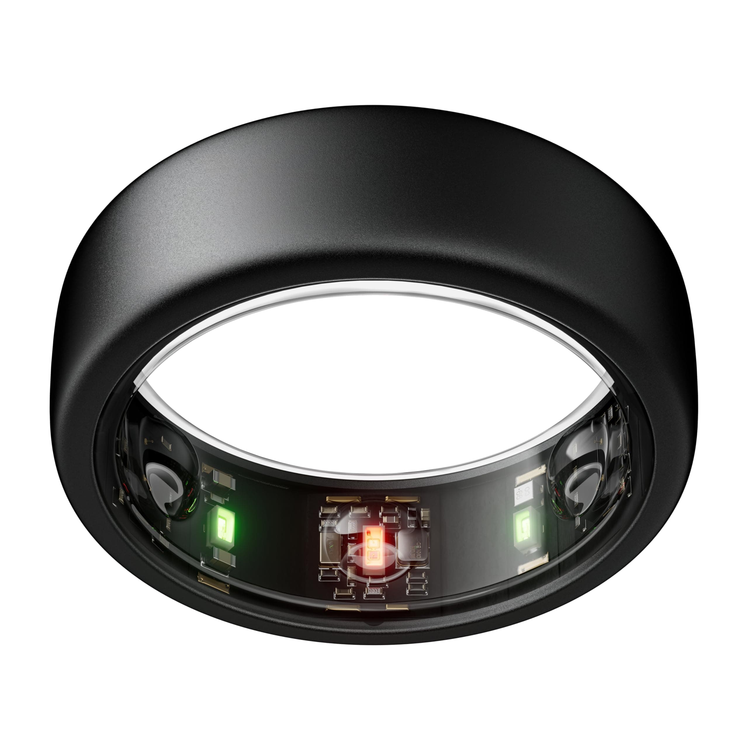 Oura Gen3 Horizon Smart-Ring - Größe 13, Stealth | Wearable für Schlaf-, Herzfrequenz- und Fitnesstracking - Bis zu 7 Tage Akkulaufzeit - Kompatibel mit iOS/Android - Bestimme deine Größe vor dem Kauf