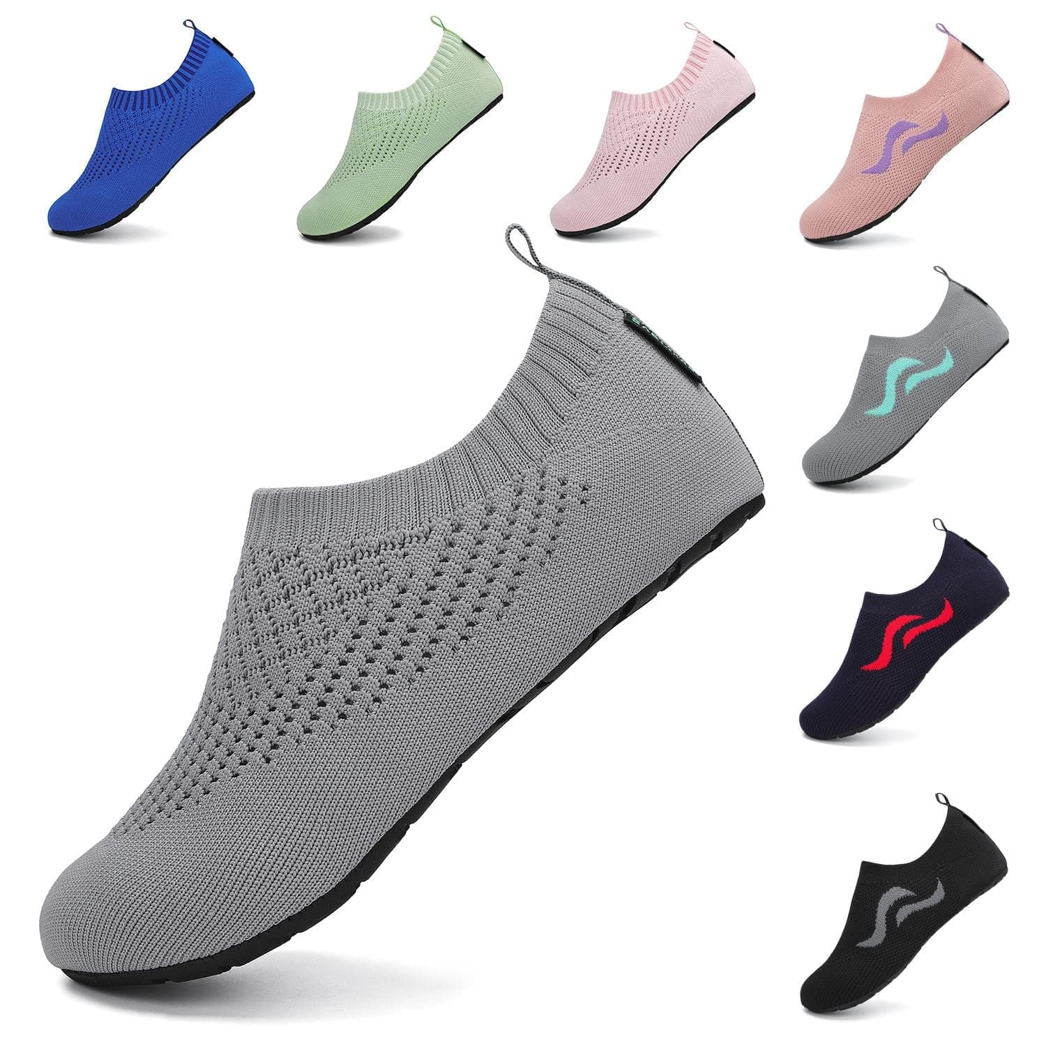 SAGUARO Unisex Badeschuhe Herren Schwimmschuhe Damen Schnell Trocken Wasserschuhe Outdoor Aqua Schuhe, 37-47EU