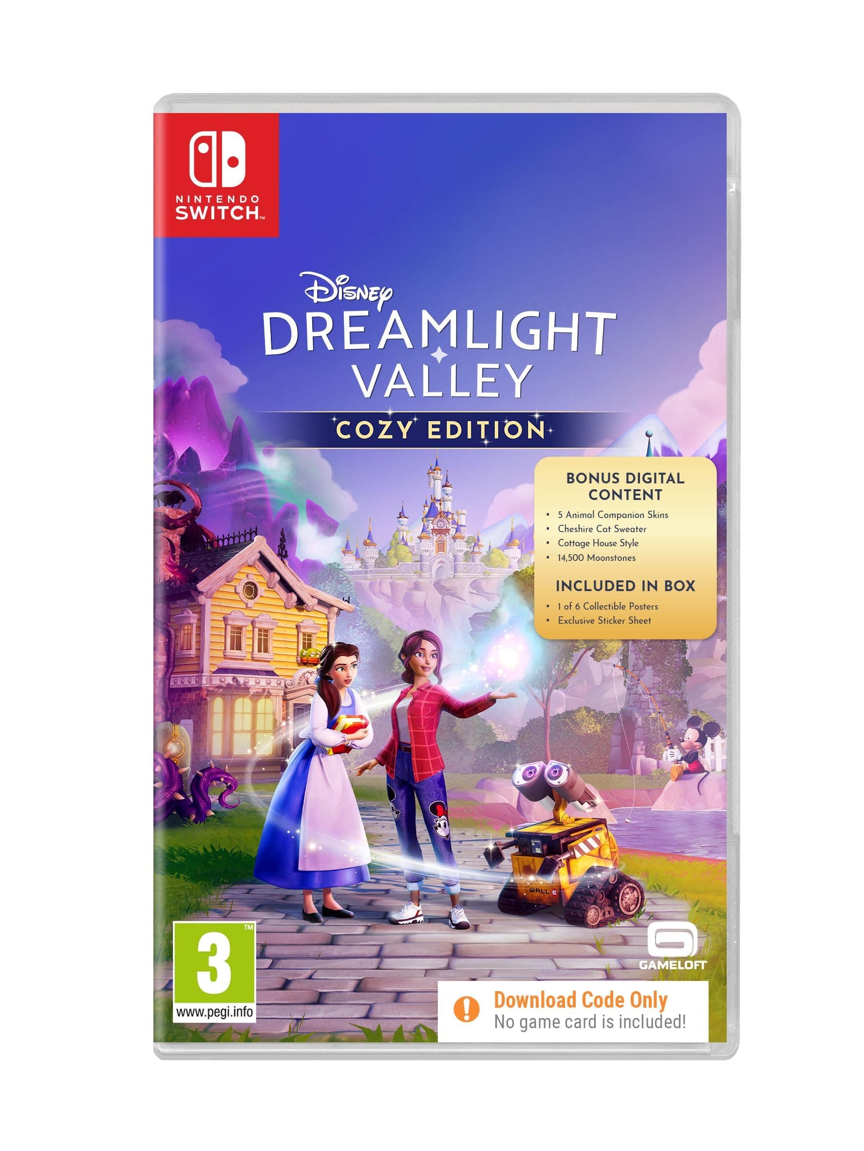 Disney Dreamlight Valley: Cozy Edition (Código de descarga del juego en la caja) - Switch