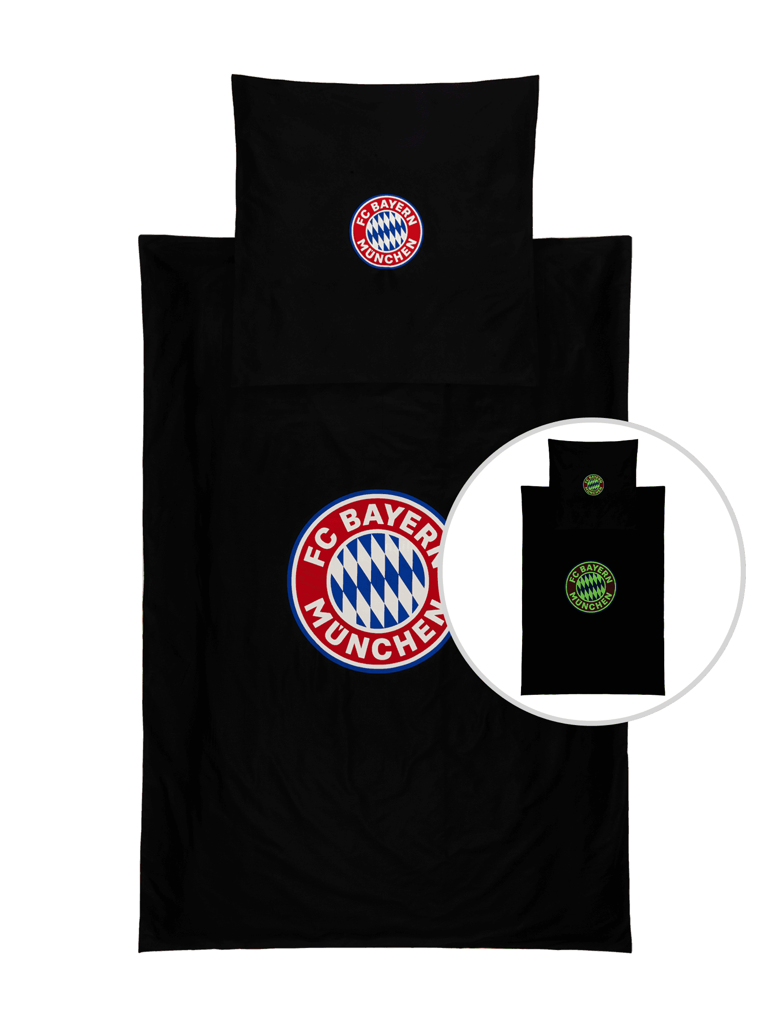 Bettwäsche Glow in the dark Arena