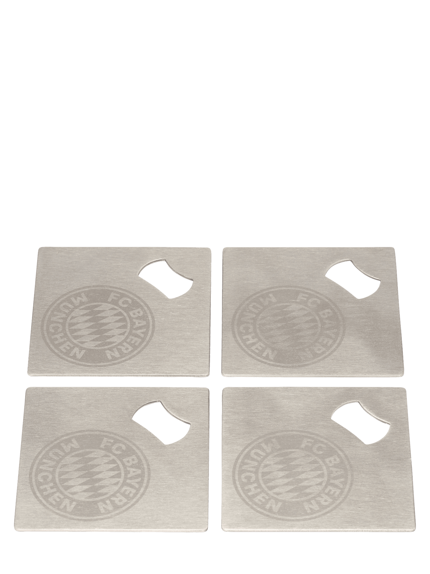 Metalluntersetzer 4er-Set