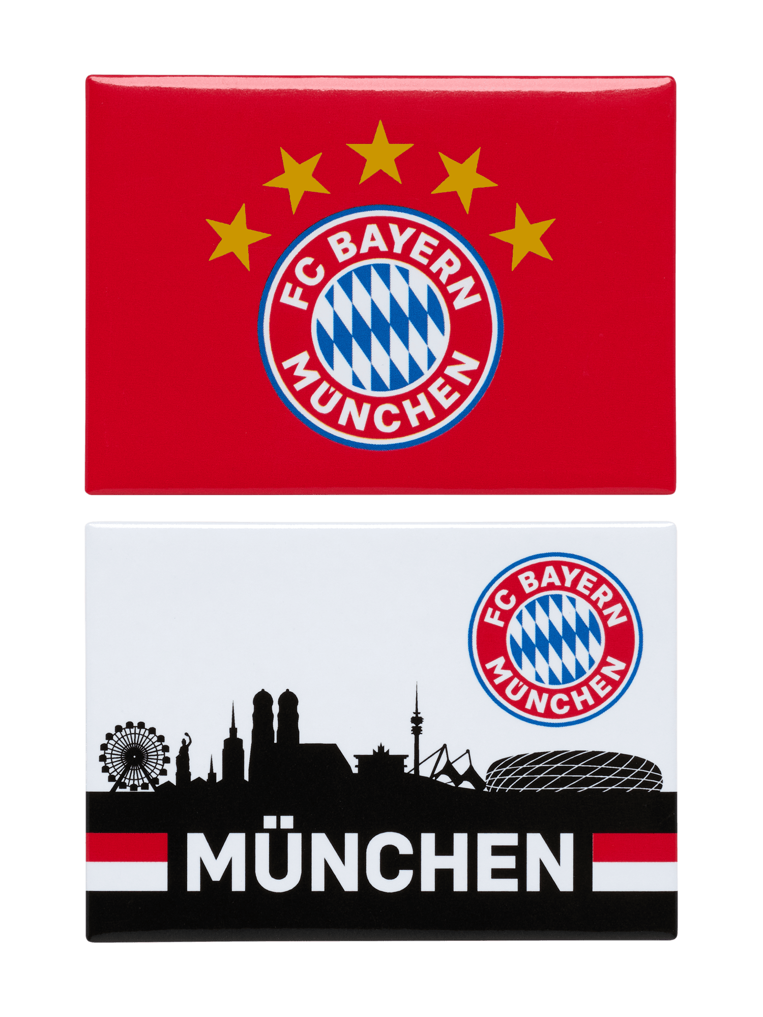 Magnet Logo & Skyline 2er-Set