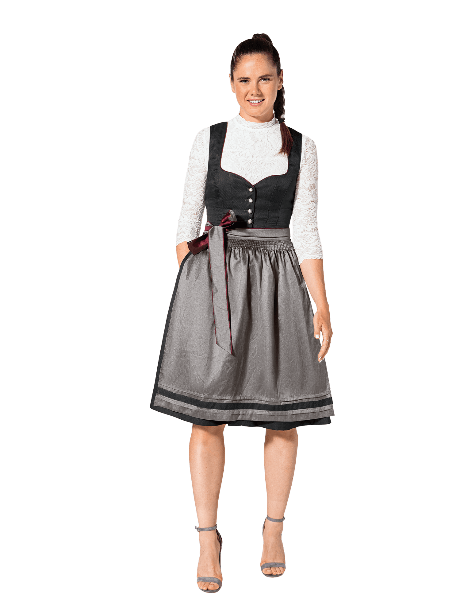 Dirndl Herzausschnitt .