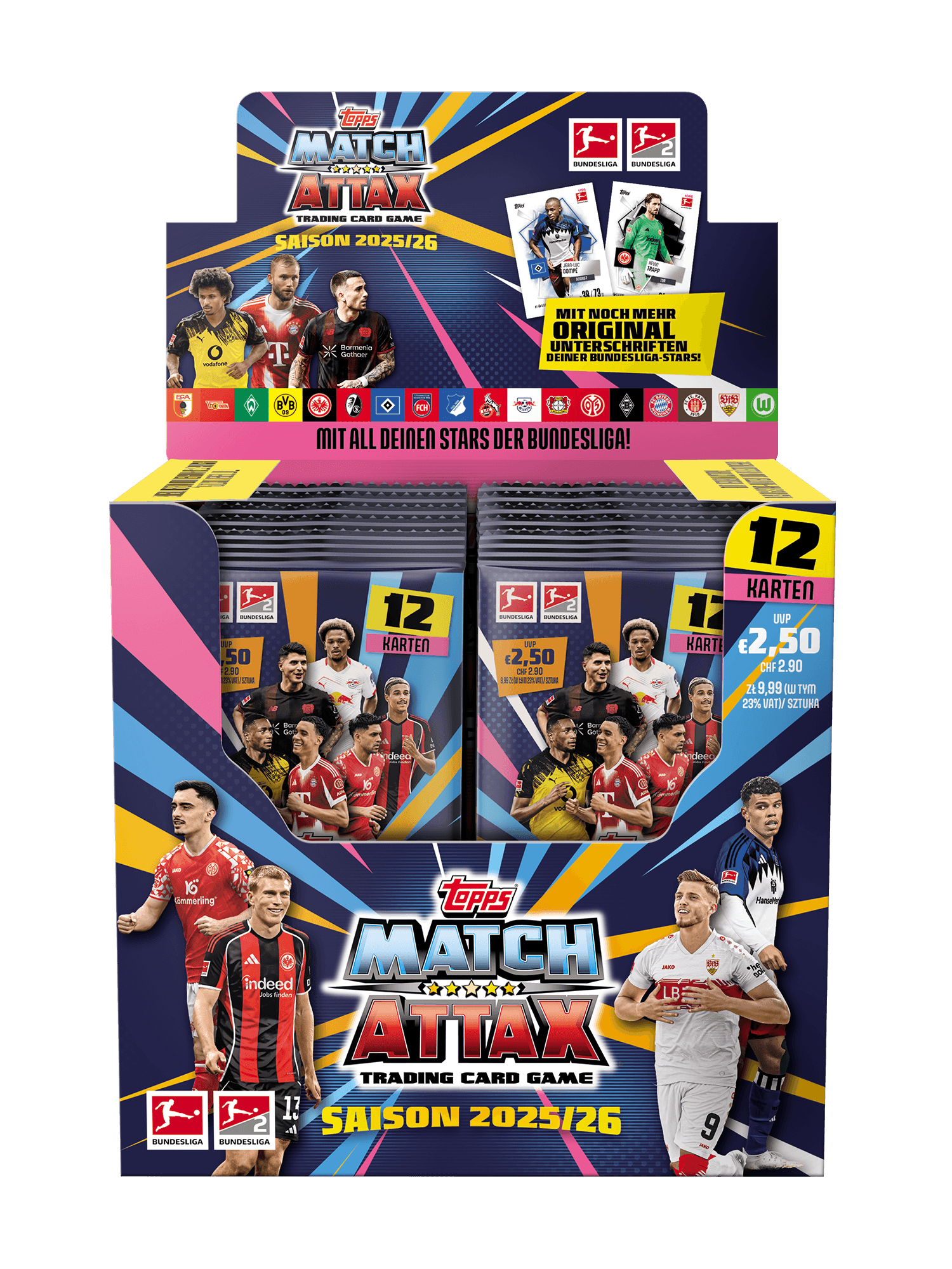 Match Attack BL Box 36 Päckchen