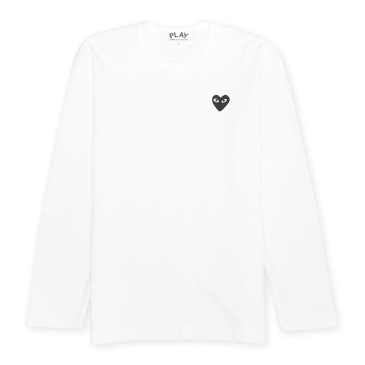 Play Black Heart Long Sleeve T-Shirt