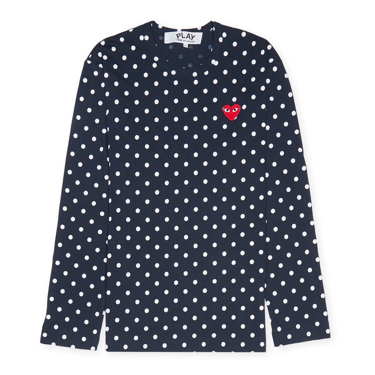 Blue Polka Dot Longsleeve