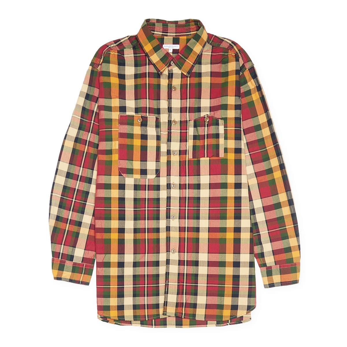 Work Shirt Olive Cotton Ripstop