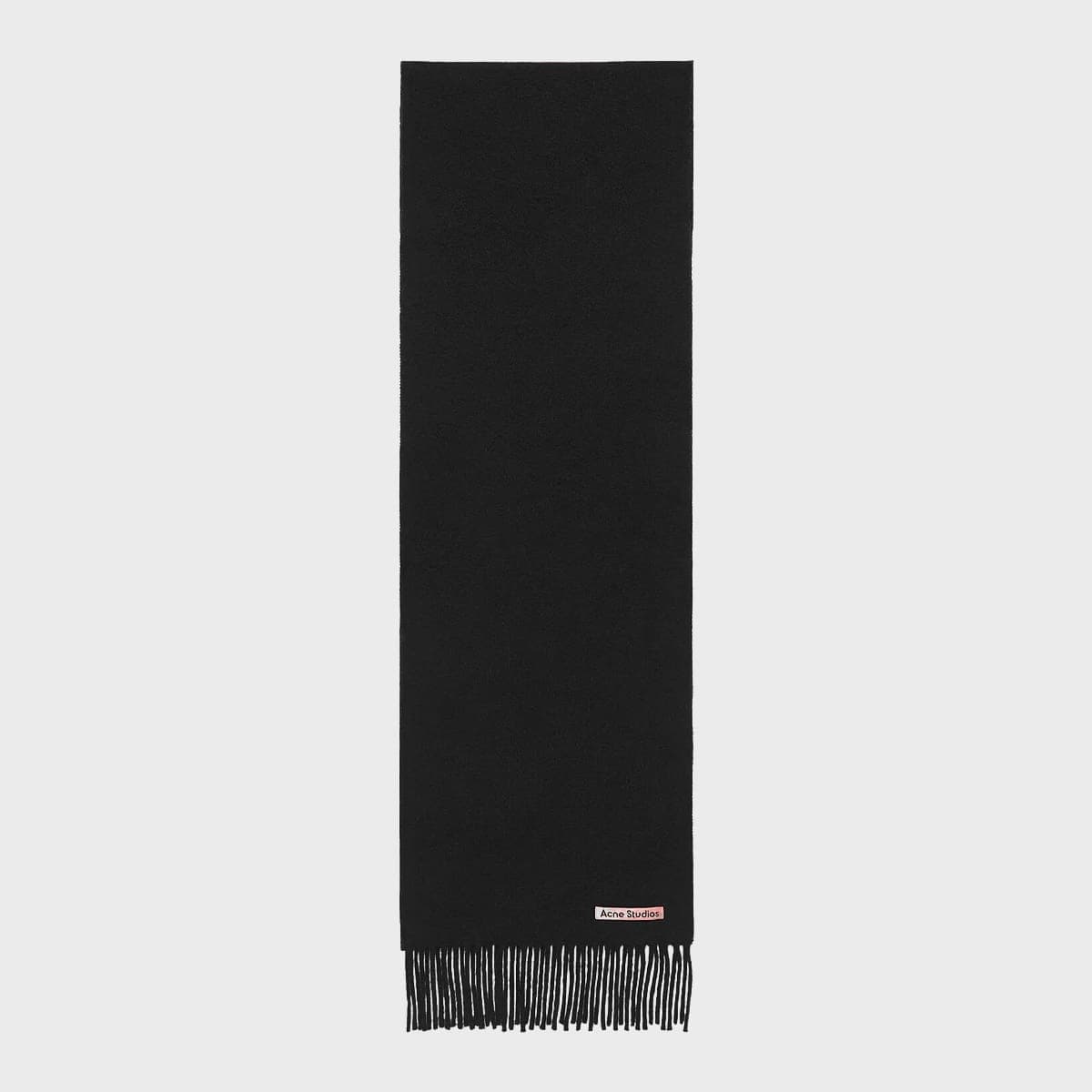 Fringe Wool Scarf 