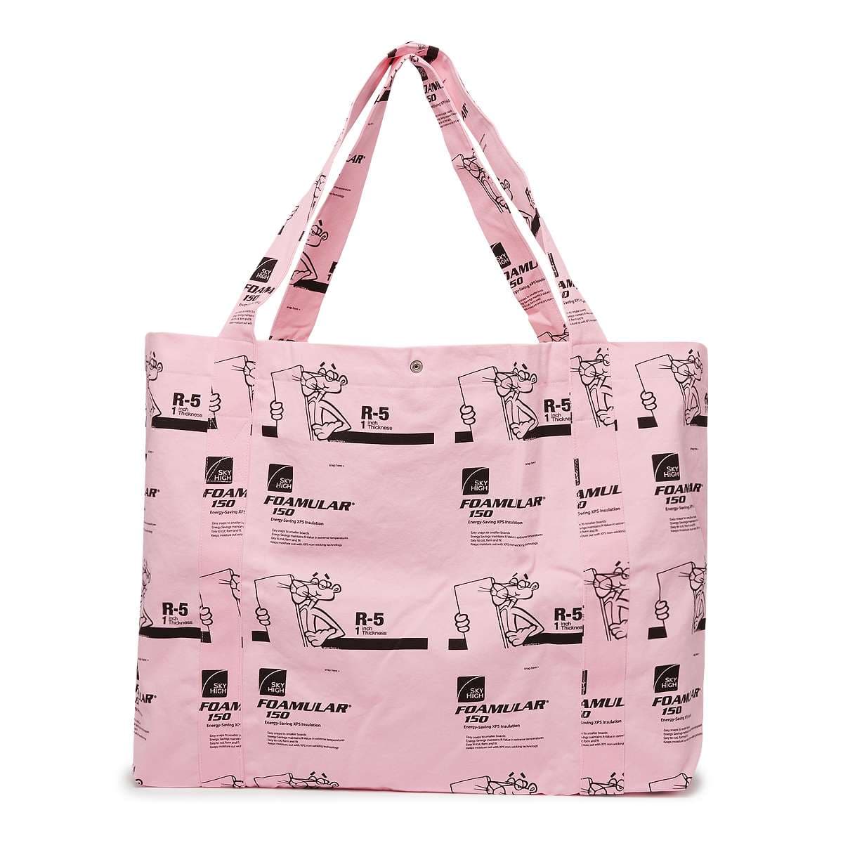 Insulation Print Tote Bag Woven