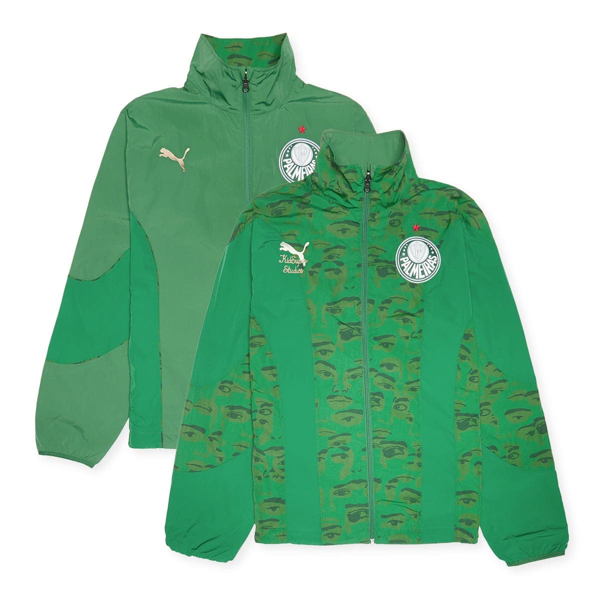 x KidSuper Palmeiras Reversible Jacket