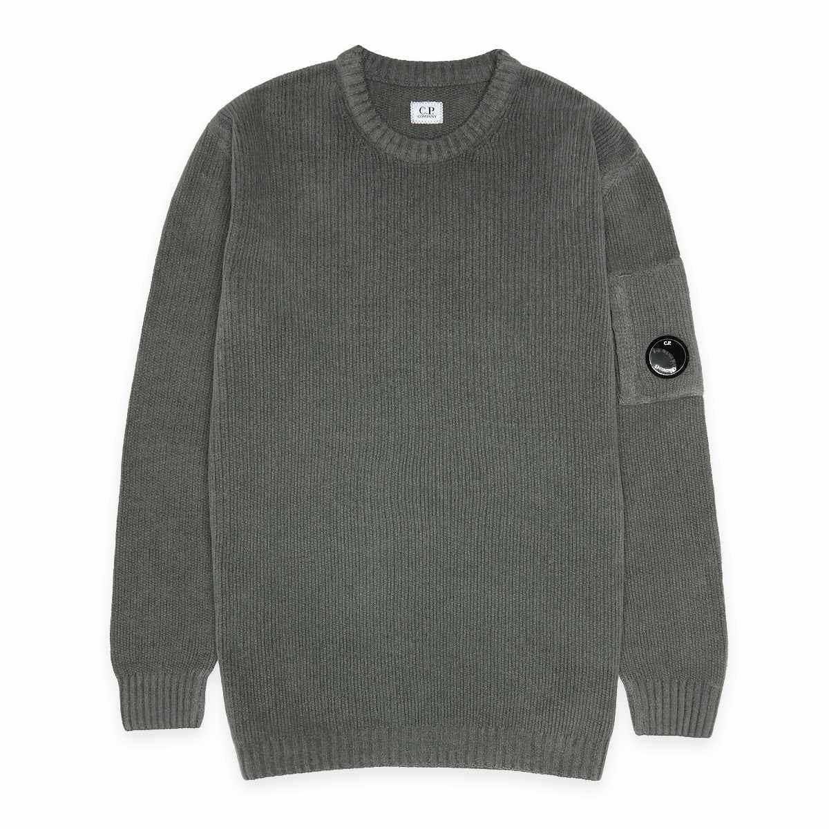 Knitwear Crew Neck In Chenille Cotton 