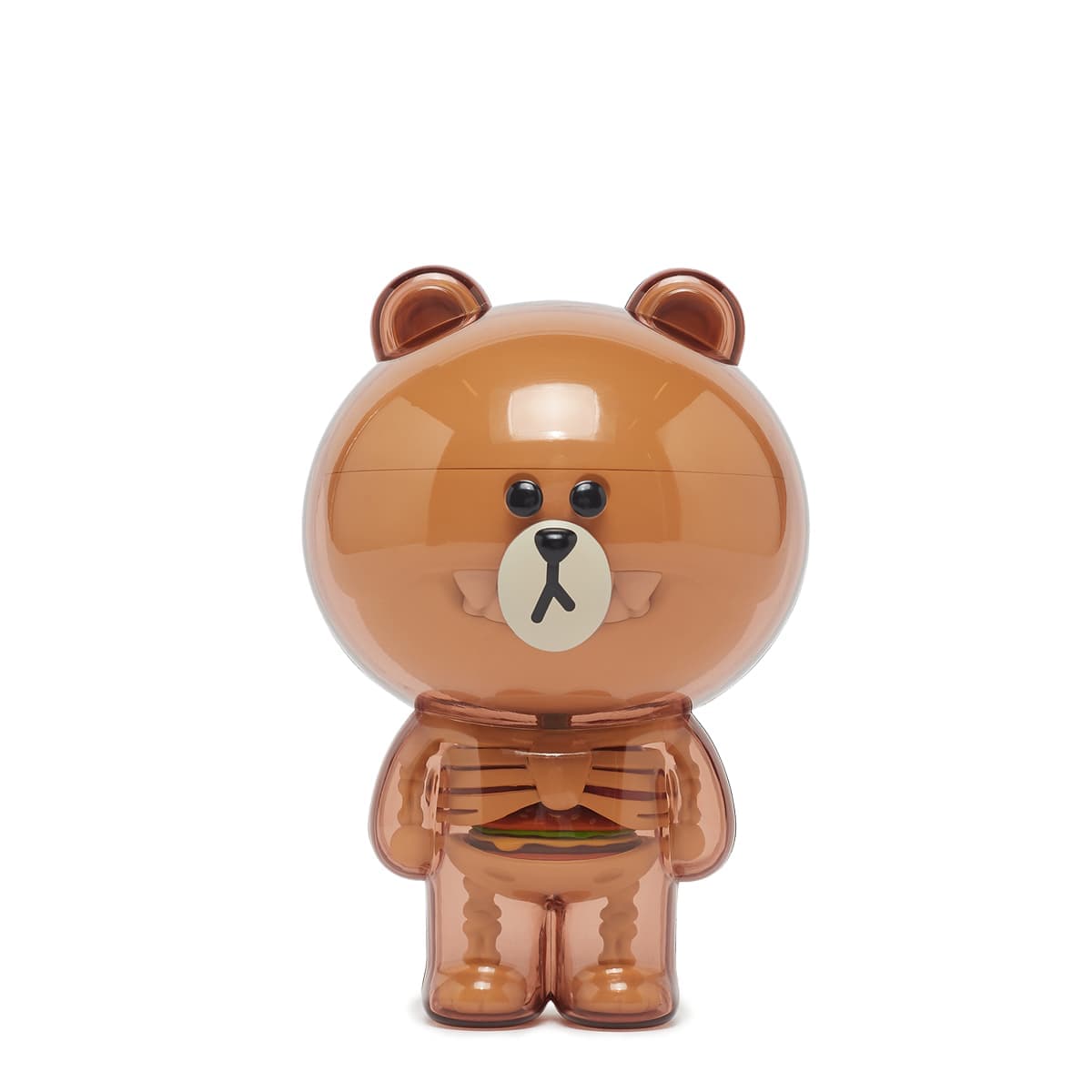 Funny Anatomy Line Friends: Brown