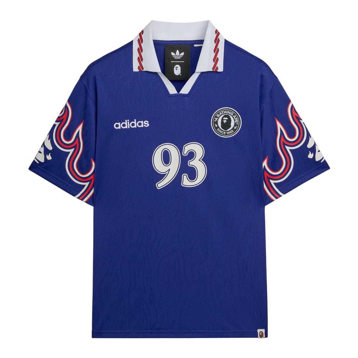 x Bape SSL Flame Jersey