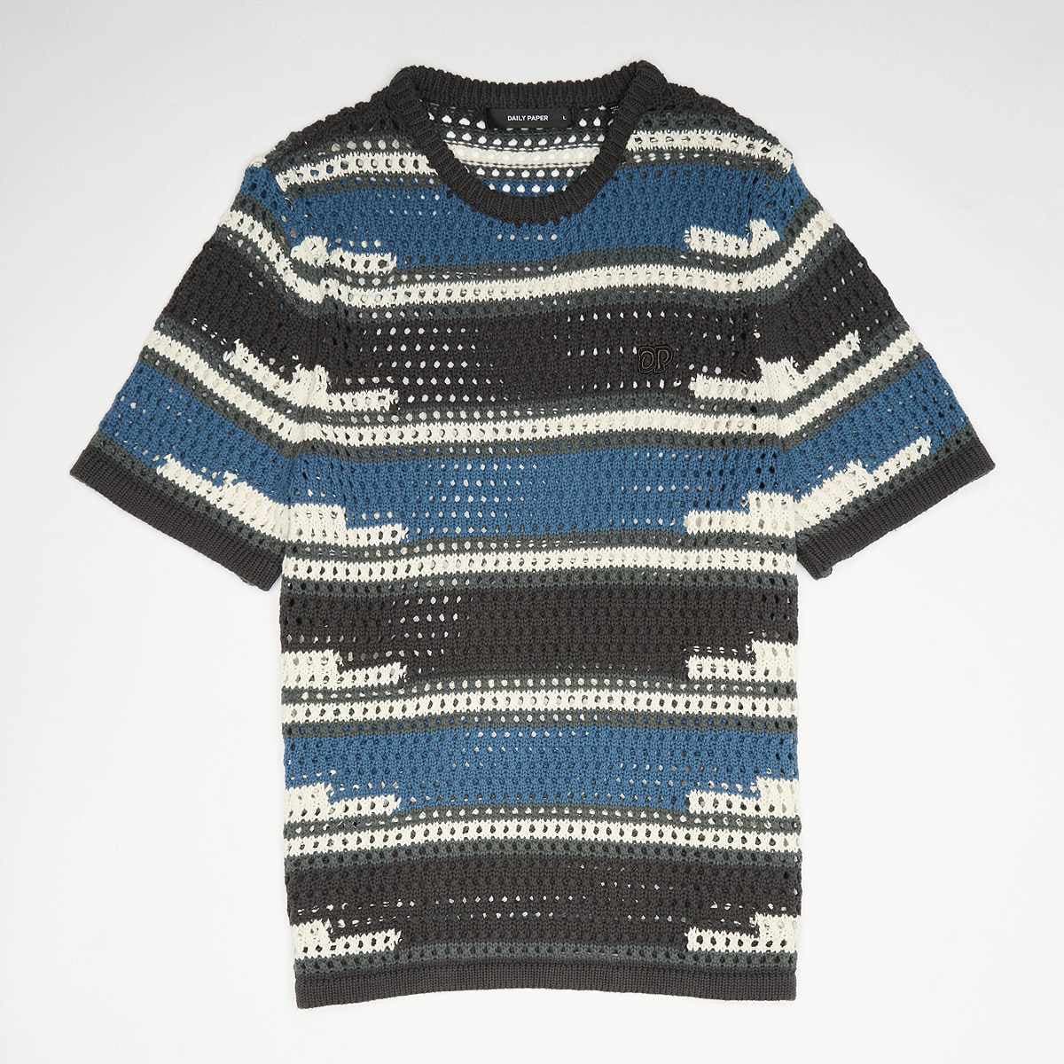 Kente Stripe Knit T-Shirt 