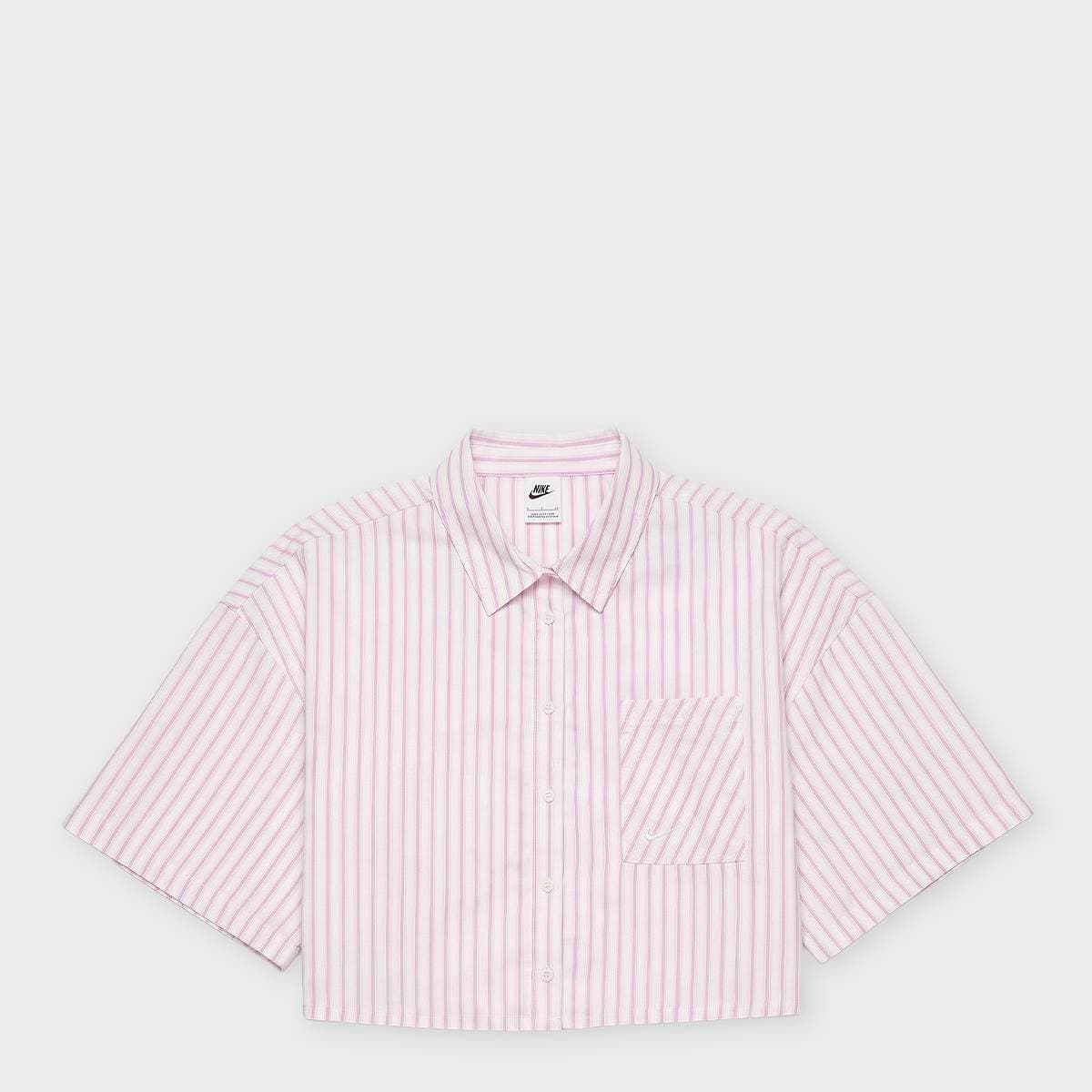 Wmns sportswear Woven Popelin Stripe Shirt