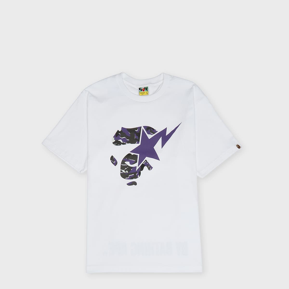 Glitch Woodland Camo Ape Face Sta Tee M