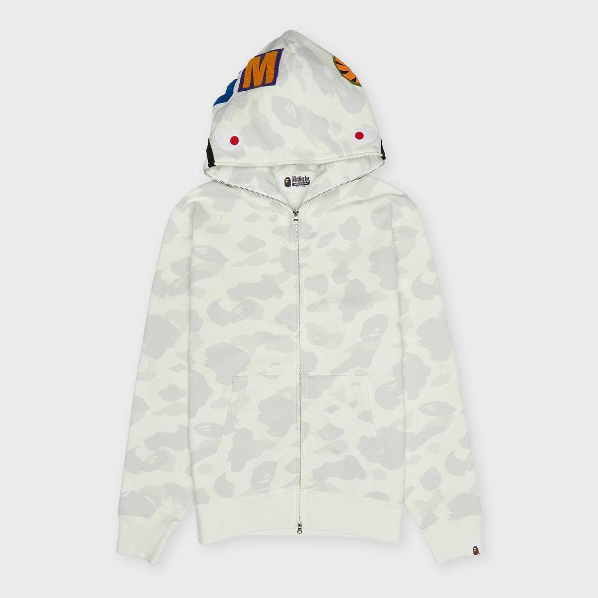 City Camo Shark Regular Fit Full Zip Hoodie
