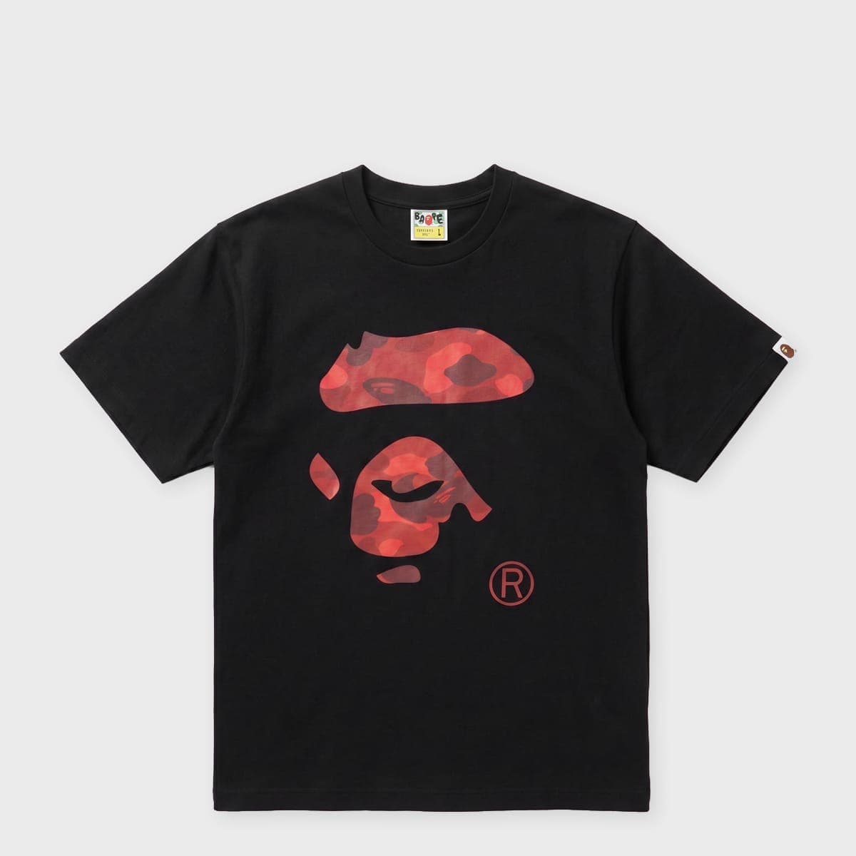 Color Camo Ape Face Tee