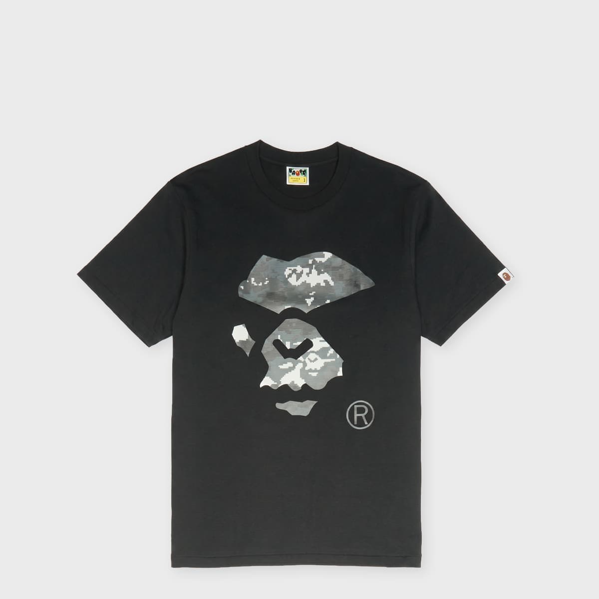 Multi Pixel Camo Mad Ape Face Tee 