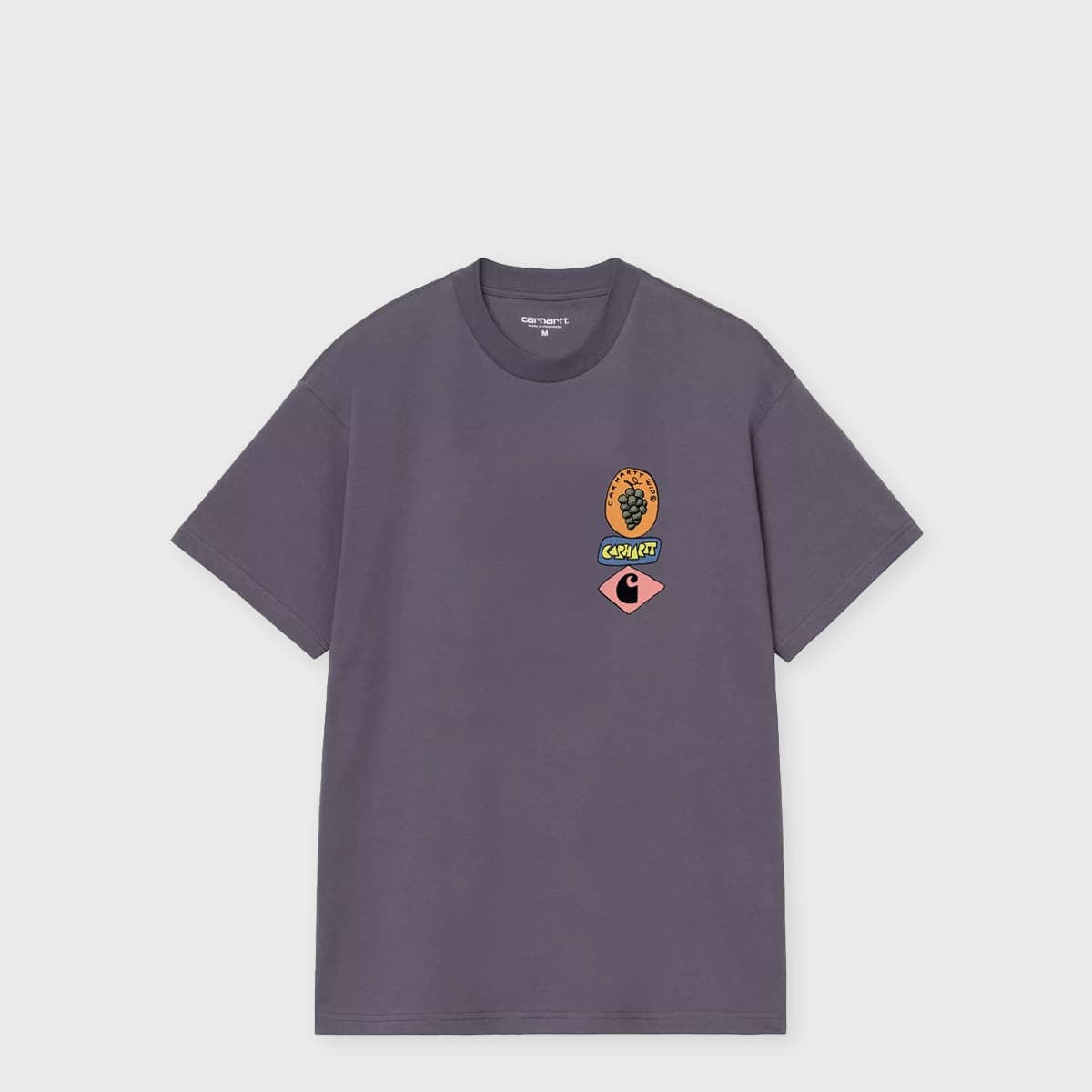 S/S Stacked Grapes T-Shirt shady purple
