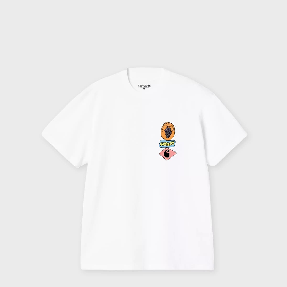 S/S Stacked Grapes T-Shirt white
