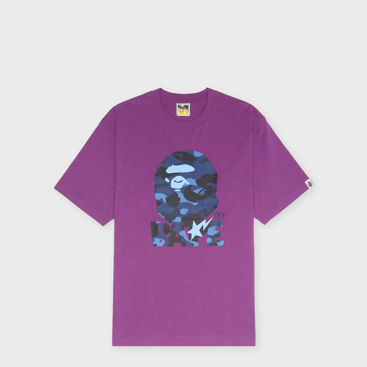 Color Camo Ape Head Relaxed Fit Tee 
