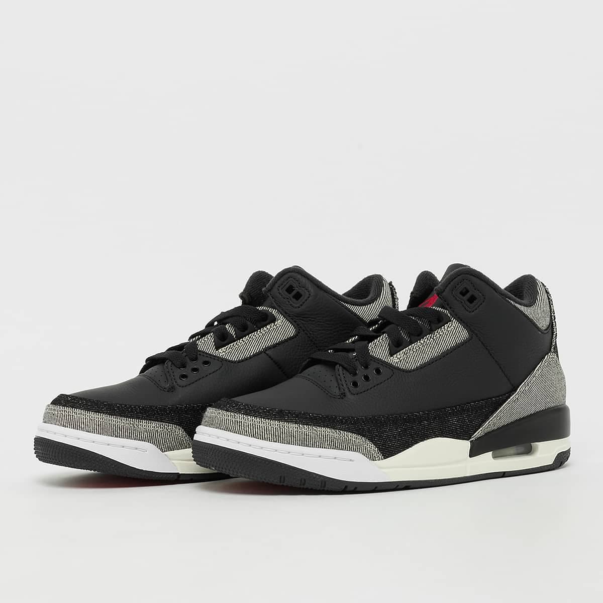 x Levis Air Jordan 3 "Black Denim"