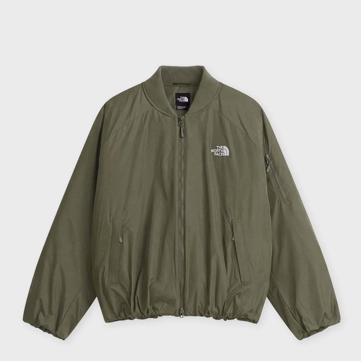 W Choqa Bomber Jacket new taupe green