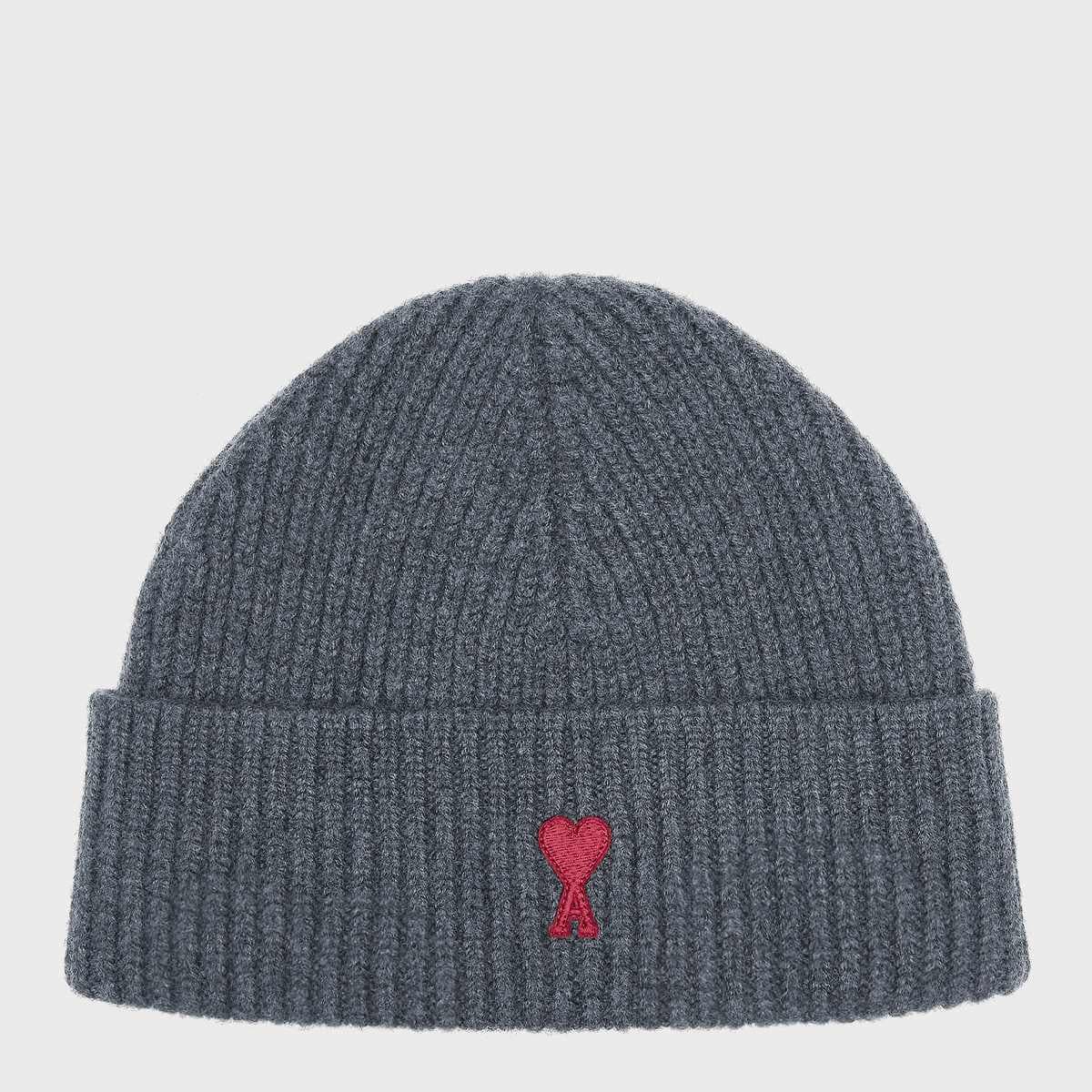 Beanie Red Ami De Coeur Logo
