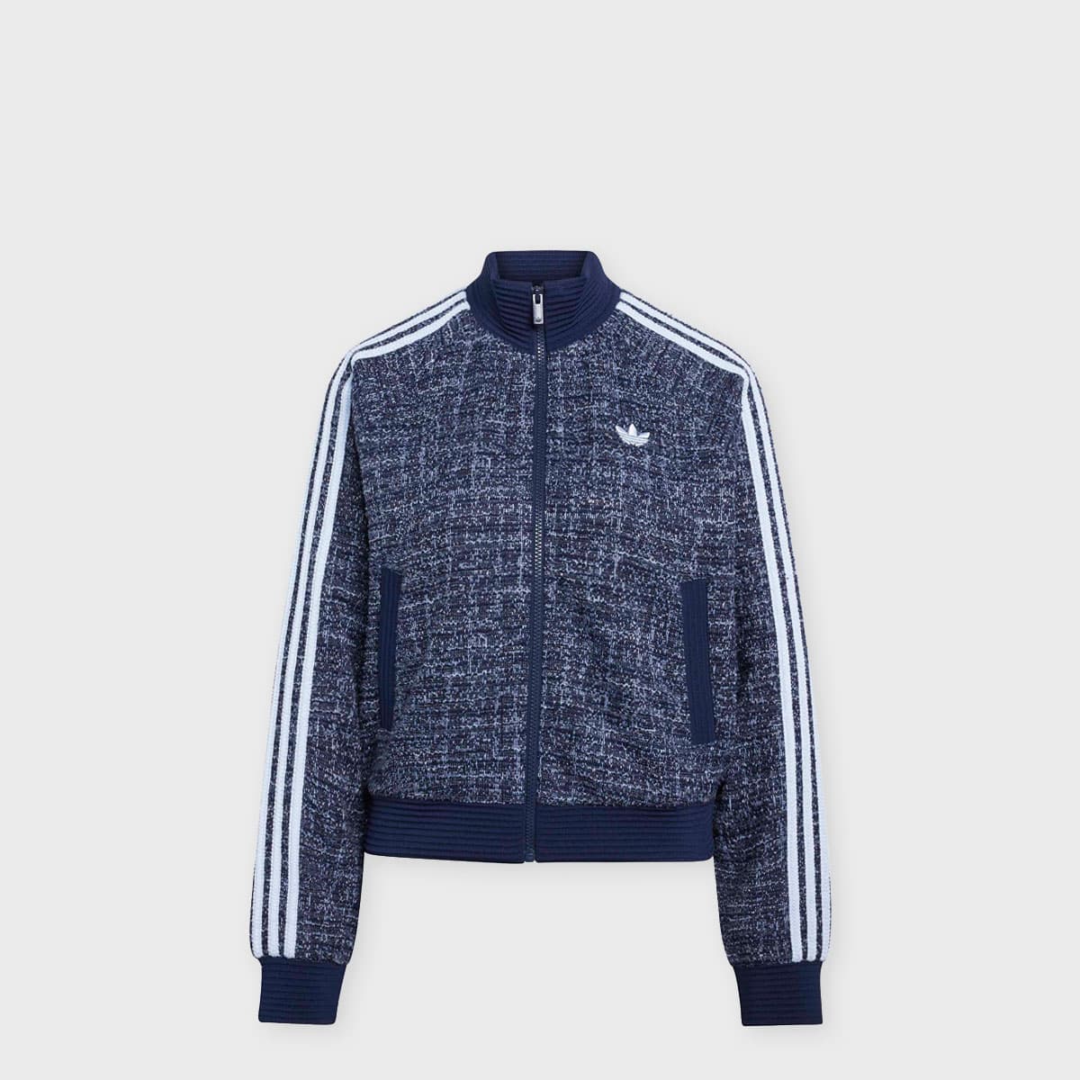 Boucle Vintage Track Top