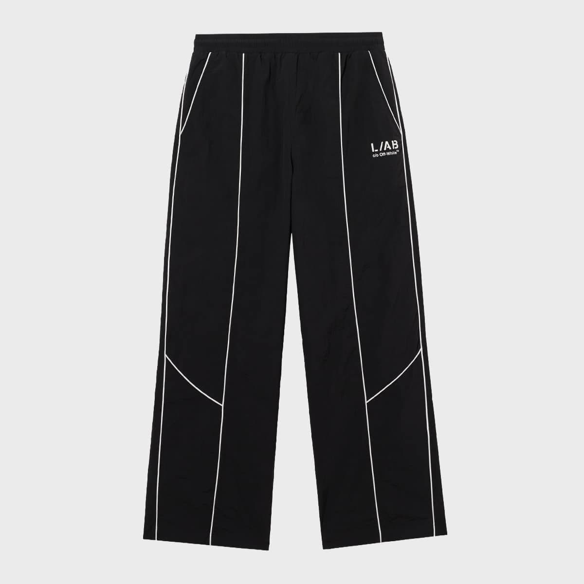 Diag Track Pant black