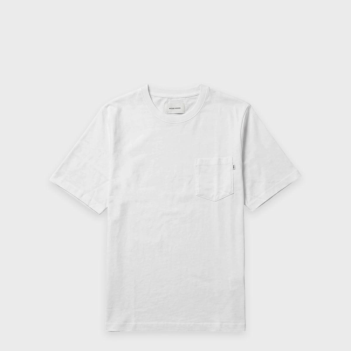 Bobby Pocket Tee bright white
