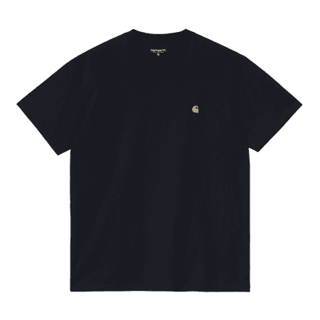 S/S Chase T-Shirt (dark navy / gold)