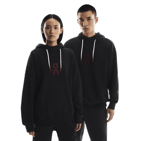 Graphic Club Hoodie (black / red)