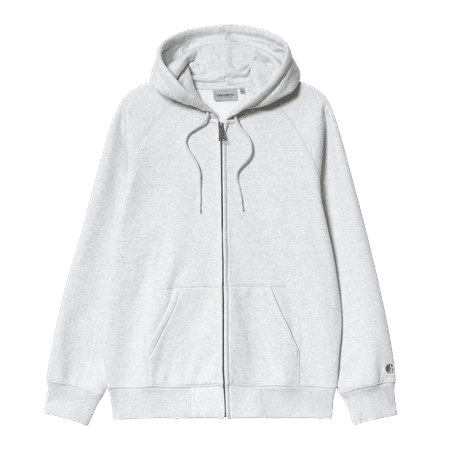 Hooded Chase Jacket (ash heather / gold)