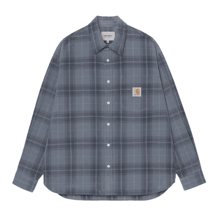 L/S Wilber Shirt (wilber check / velvet blue)
