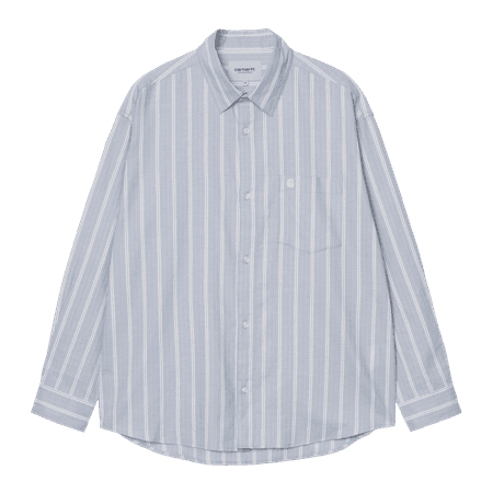 L/S Beale Shirt (beale stripe / gentle blue / white)