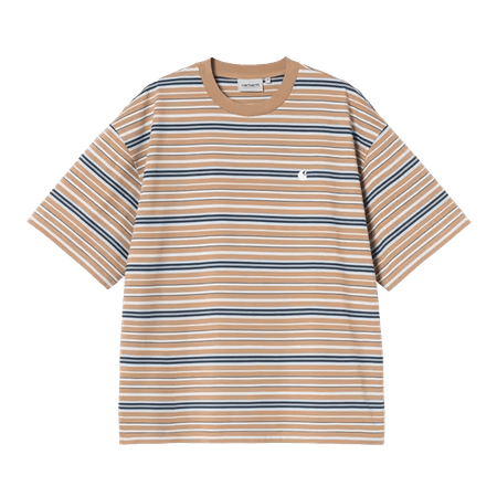 S/S Zane T-Shirt (zane stripe / peanut)