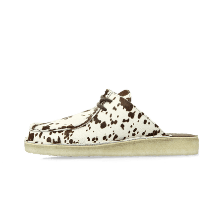 WMNS DSRTNomad Mule Brown Cow Print