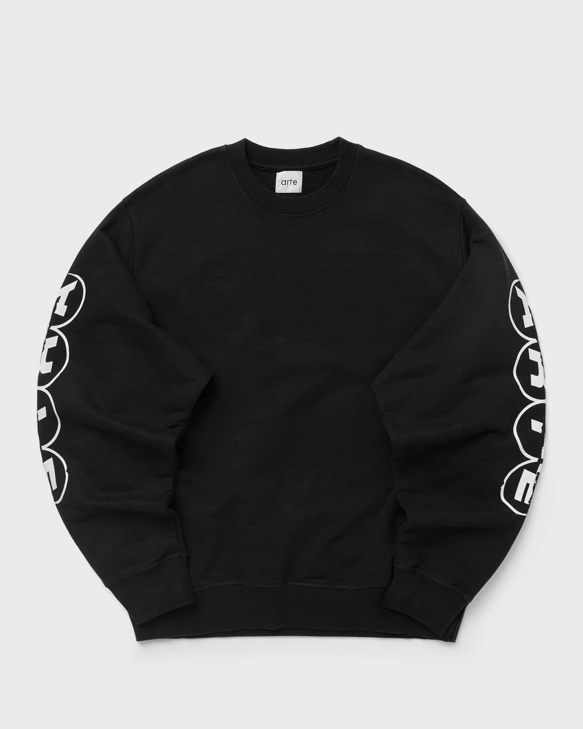 Sleeve Print Crewneck