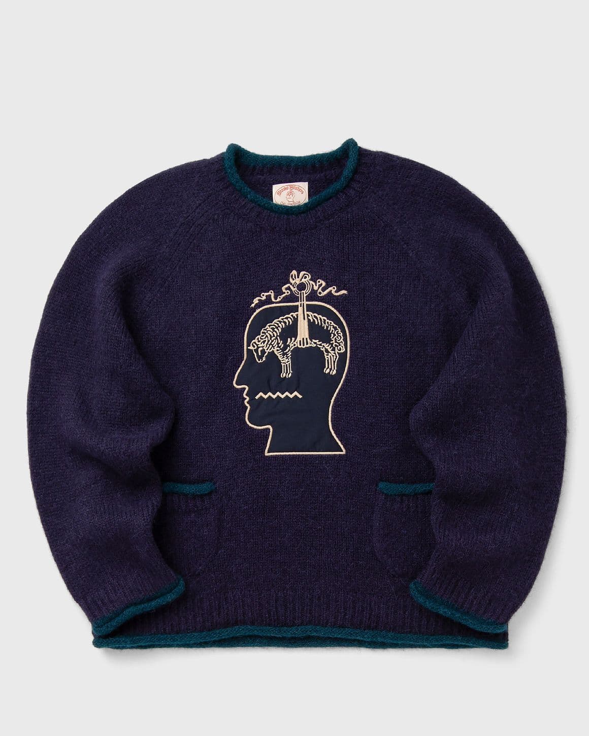 X BROOKS BROTHERS Rolled Neck Sweater