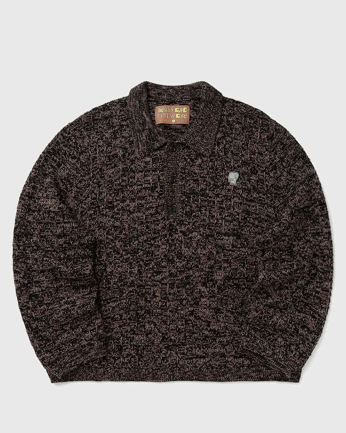 Waffle Pullover Sweater