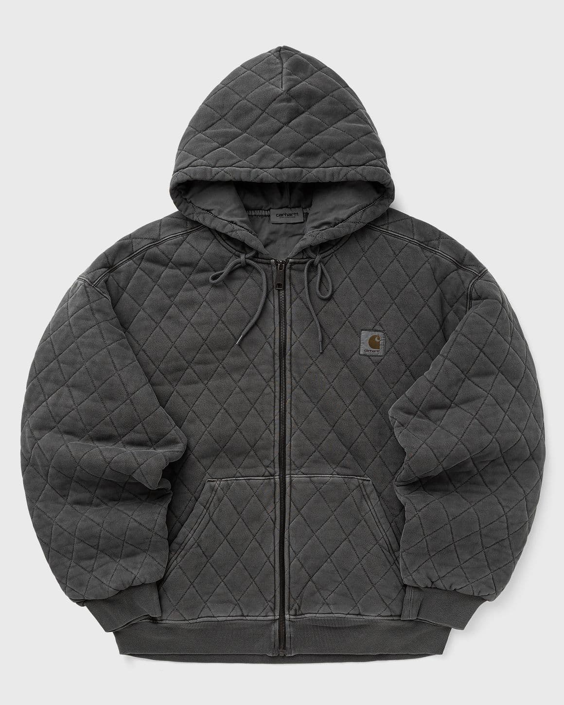 Hooded Vista Quilted Sweat Jacket