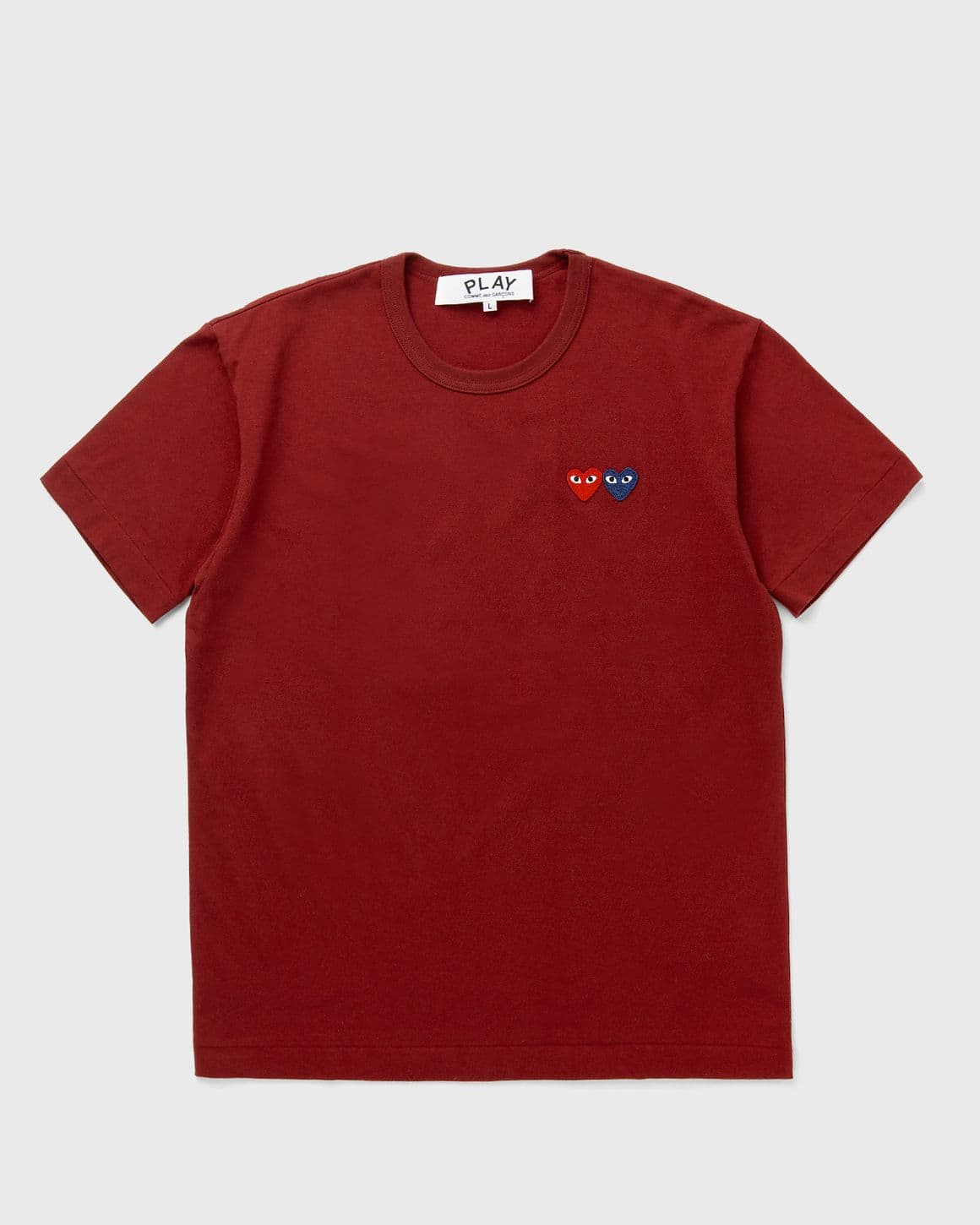 DOUBLE BURGENDY EMBLEM TEE