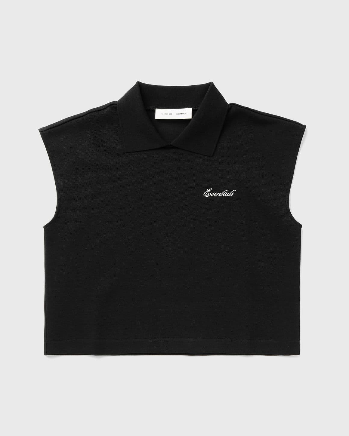 WMNS CROPPED PIQUE POLO